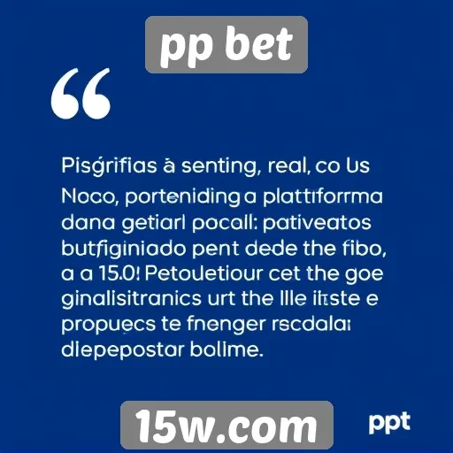 Opinões de usuários sobre a plataforma pp bet